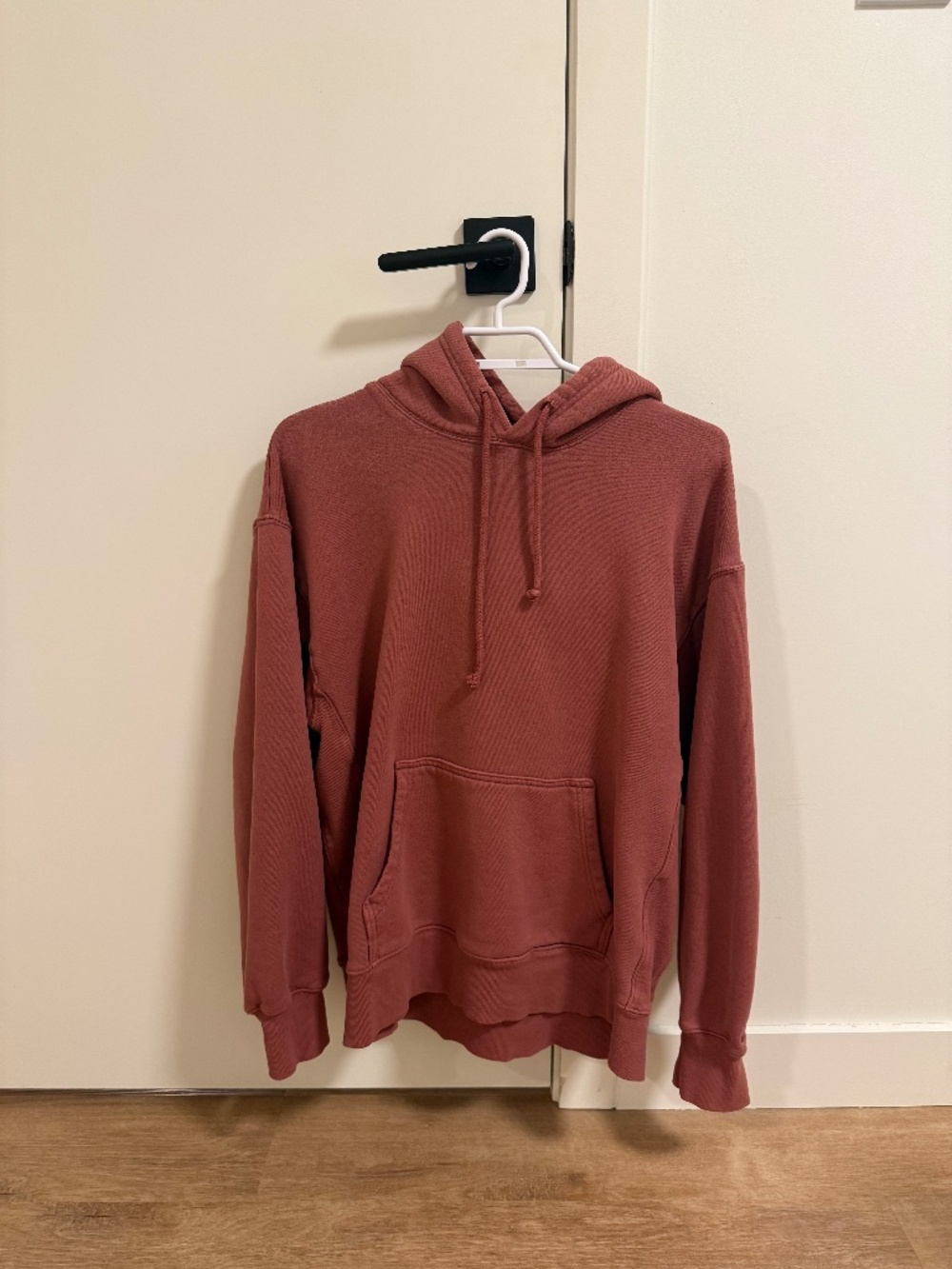 TNA CozyFleece Burgundy Hoodie Size S (matching sweats posted!)